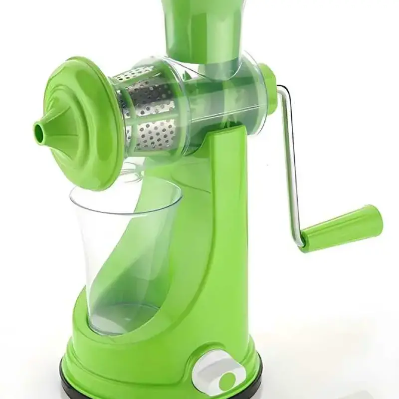 Hand Juicer for Fruits and Vegetables with Steel Handle Vacuum Locking System