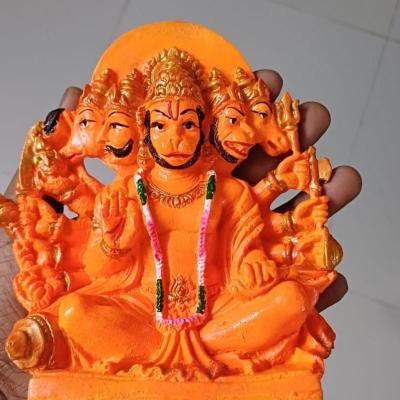 Panchmukhi Hanuman Statue for Pooja Murti